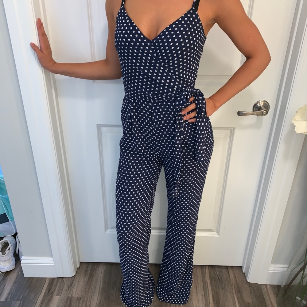 Michael Kors polka dot jumpsuit